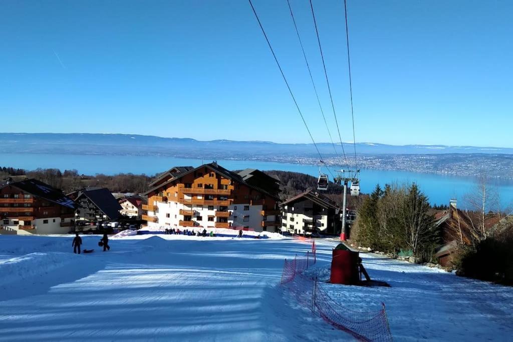 Appartement T2 Ideal Pour Une Famille Thollon-les-Memises 外观 照片